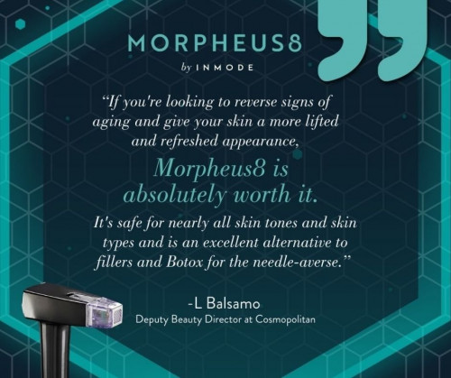 Morpheus8 Cosmopolitan quote